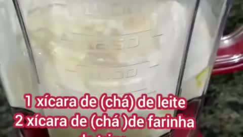 COMO FAZER PIZZA CASEIRA DE LIQUIDIFICADOR rápido e fácil #Shorts