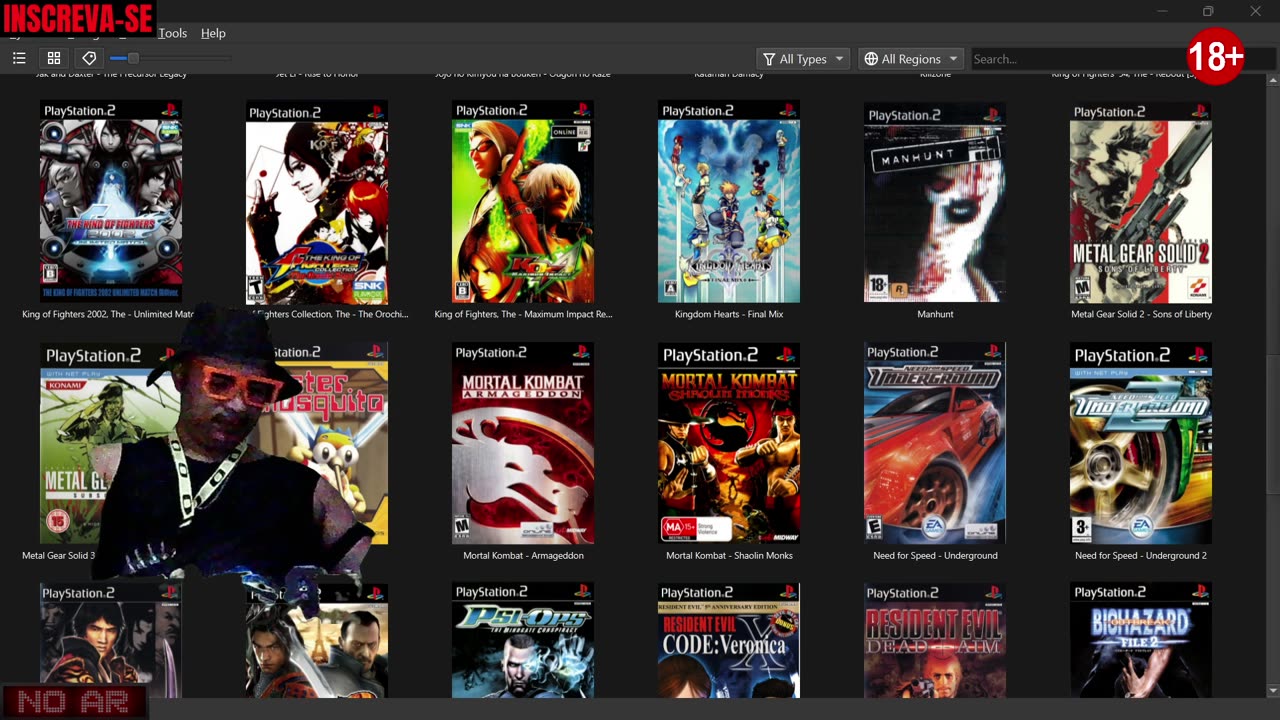 PCSX2 Nightly PLAYSTATION 2 no pc .