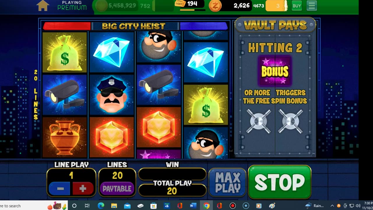 Rick's Online Slots Gaming Video #57