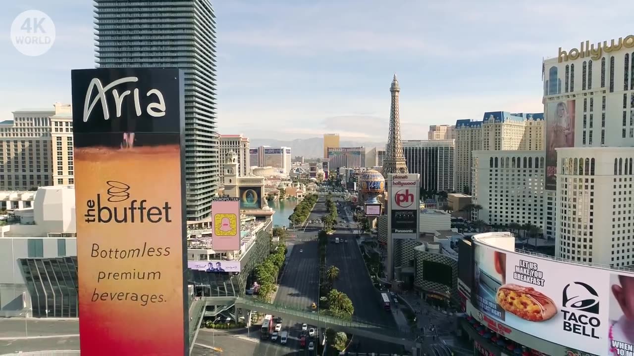 Las Vegas Strip 4K City Tour [Travel Guide 2022]