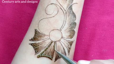 Easy & beautiful stylish mehndi design - simple mehndi design - mehndi ka design - mehndi design