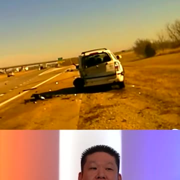 Caught On Camera Highway Patrol Gets Hit