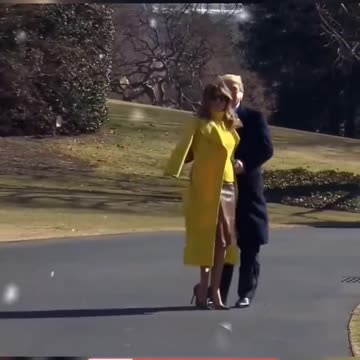 Why did Donald and Melania Trump suddenly stop? Melania Trump fashion style