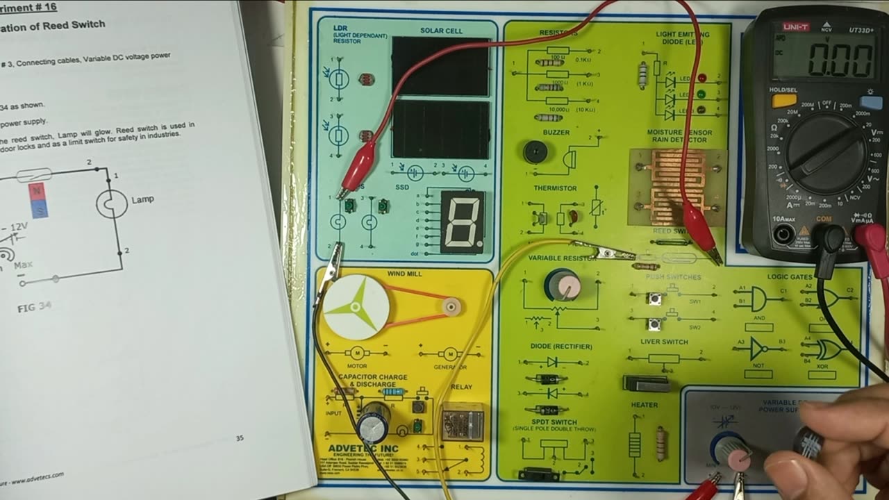 How does reed switch work | How to use reed switch | How to use reed switch as a sensor | Reed switch