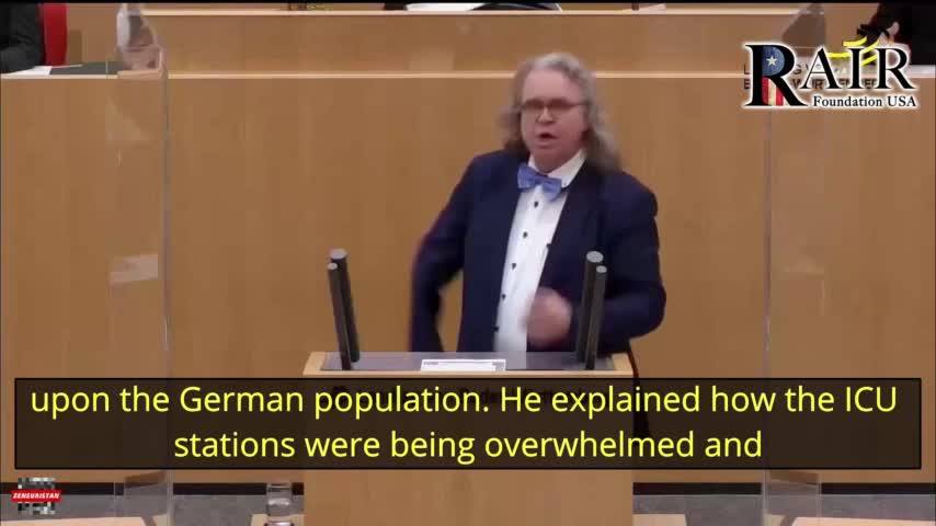 Doctor Heinrich Fiechtner Warns 'It's a Killer Vaccination'