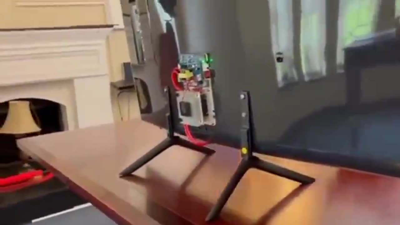 OFF GRID, FREE POWERED TELEVISION USING SELF POWERED WIRELESS GENERATOR