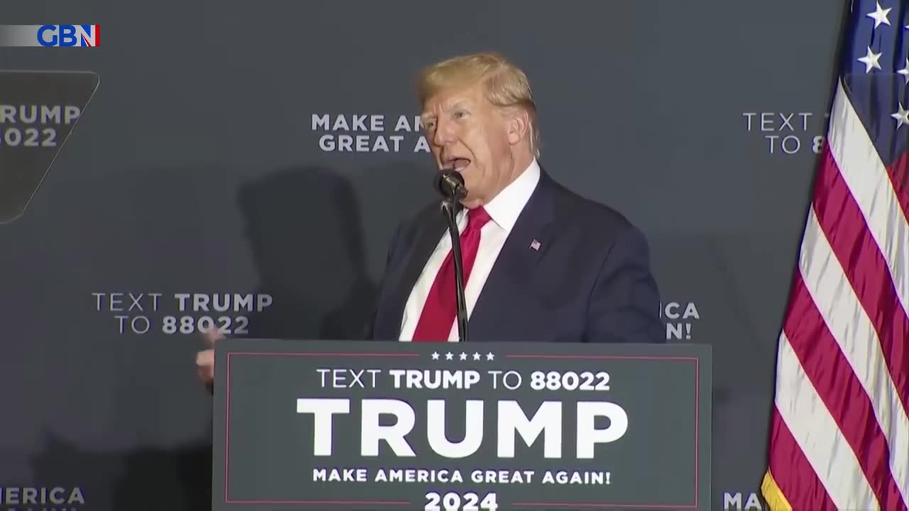 Donald Trump BRUTALLY mocks Joe Biden in hilarious speech - ‘He doesn’t know he’s alive!’