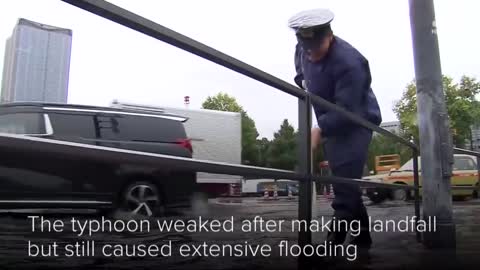 Deadly Typhoon Lan Hits Japan With Floods And Landslides, At Least Three People Dead | NBC News