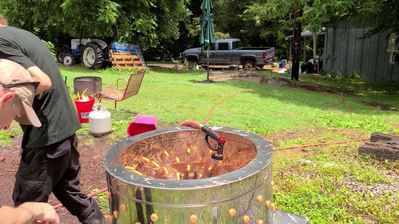 Chicken Processing with The Holler Neighbors