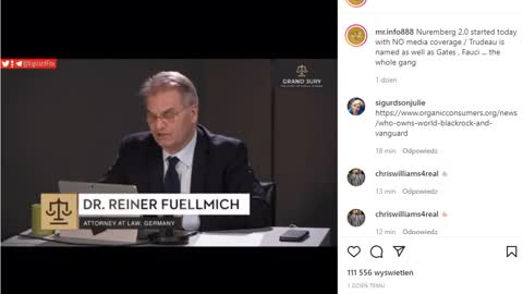 Corona Ausschuss Nuremberg 2 begins