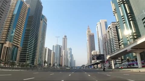 beautiful road view😍 in dubai#dubai #dubailife #dubaicity #dubaivlog