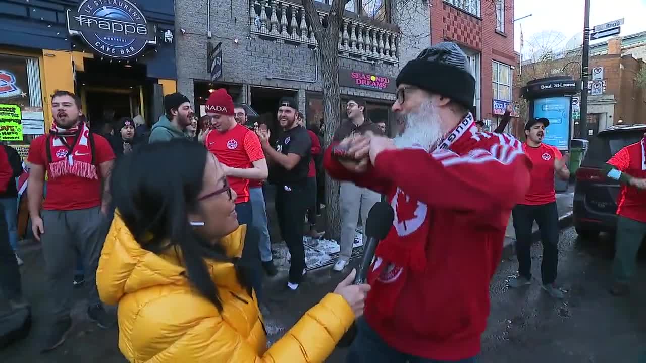 Soccer fans across the country celebrate Canada's return to the World Cup