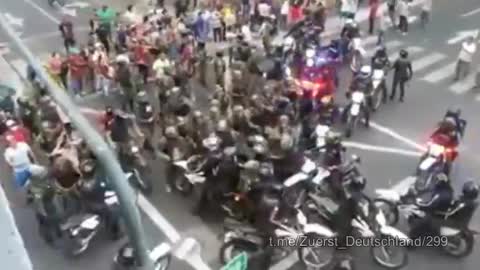 Ecuador Uniformed Military Kicking C0vid-Cop Ass to Protect We The People
