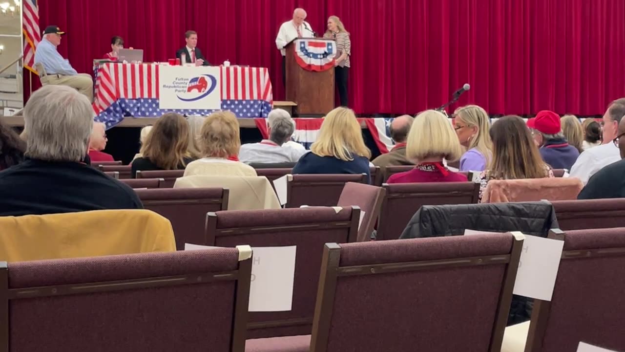 Stephanie Endres Speech - Fulton County GOP Convention
