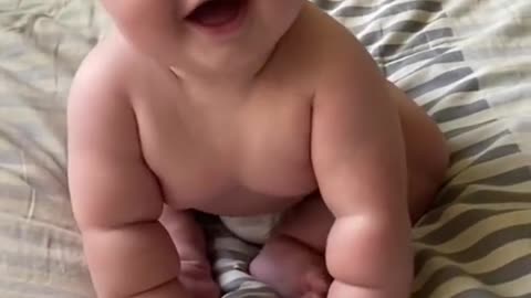 Baby Giggles Video #shorts