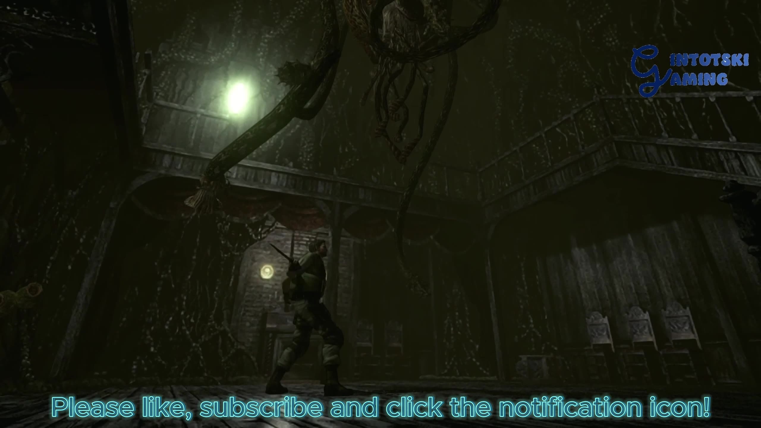 Resident Evil Remastered - Chris Redfield Knife Only - Boss Fight 