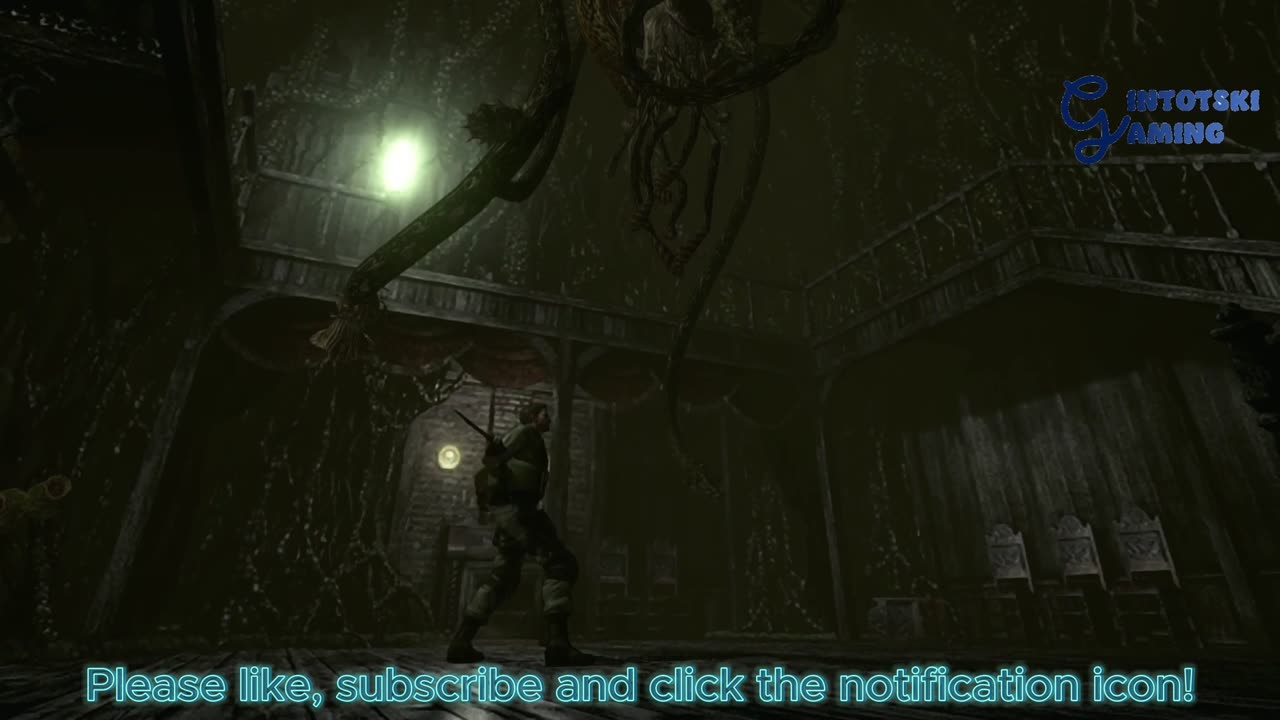 Resident Evil Remastered - Chris Redfield Knife Only - Boss Fight - Plant 42