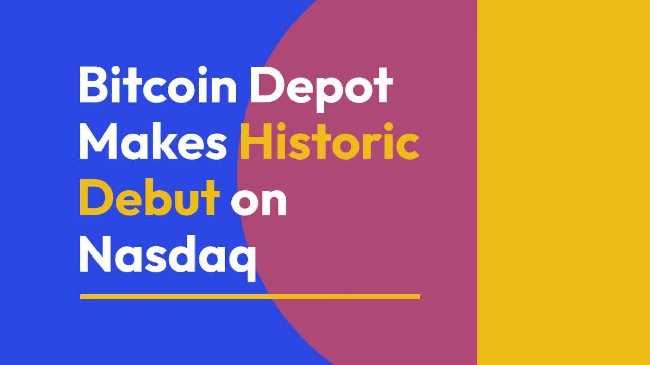 Crypto ATM Manager Bitcoin Depot Debuts on Nasdaq