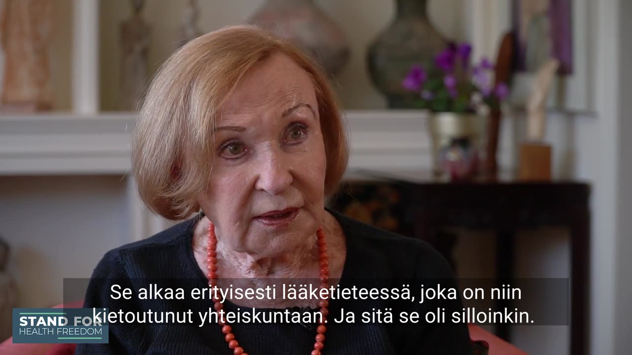 Vera Sharav, natsismi, C-19 ja modernin lääketieteen tuho