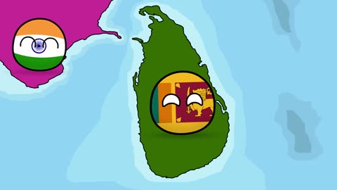 History of Sri Lanka - Countryballs