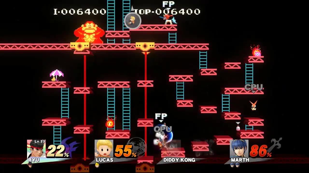 Super Smash Bros 4 Wii U Battle737