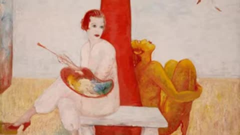 Florine Stettheimer, a remarkable artist, has a uniquely distinctive style.