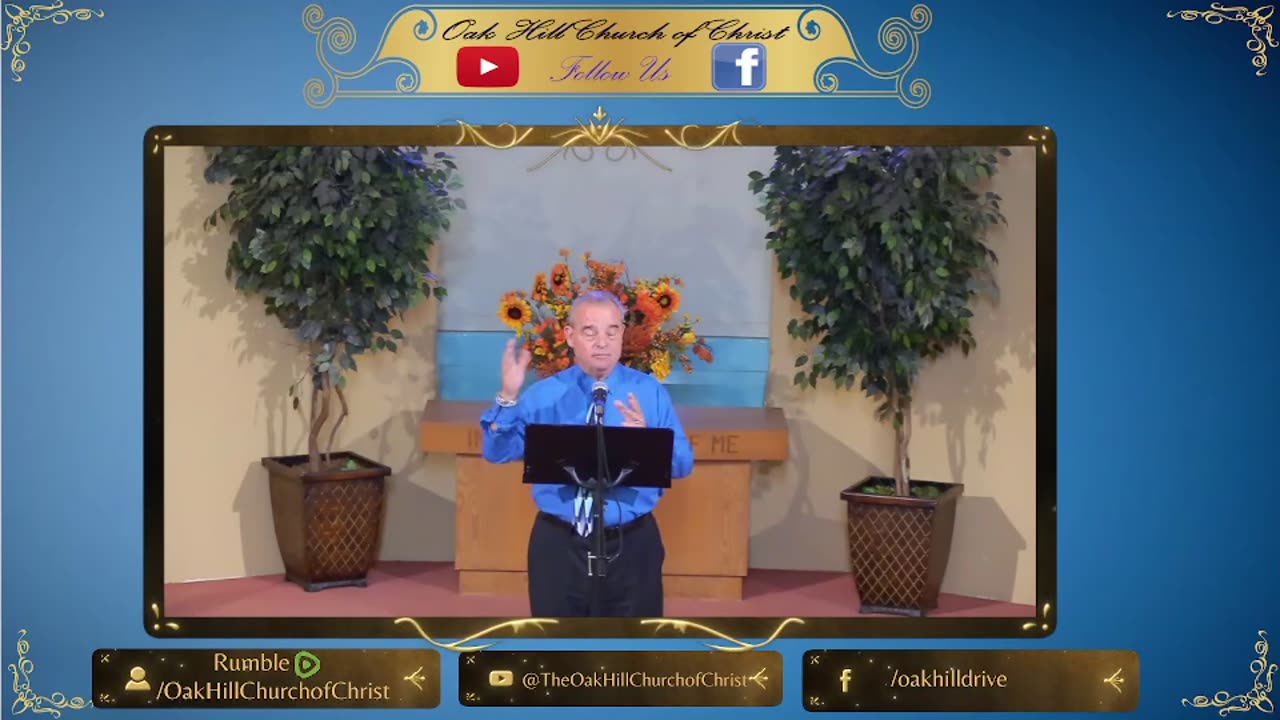 Oak Hill Church of Christ 10-29-23 Worship Stream Live!