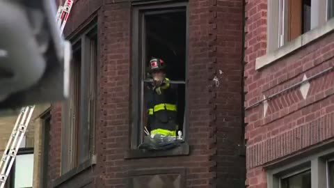 Fire at South Side apartment leaves 3 injured, including 2 firefighters