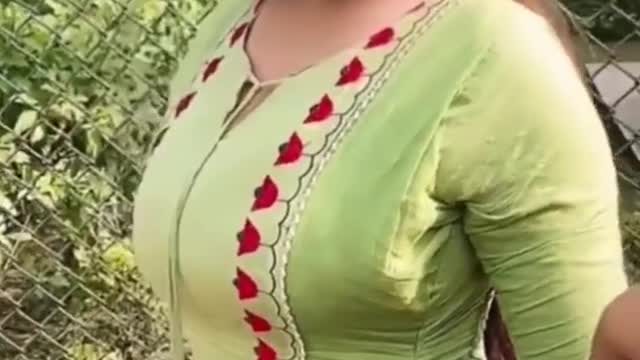 Beautiful girl act