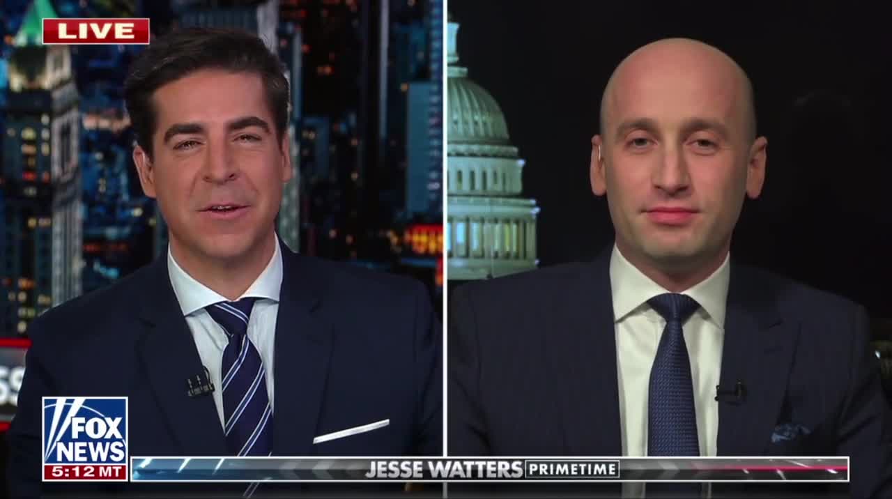 Stephen Miller on Watters Primetime