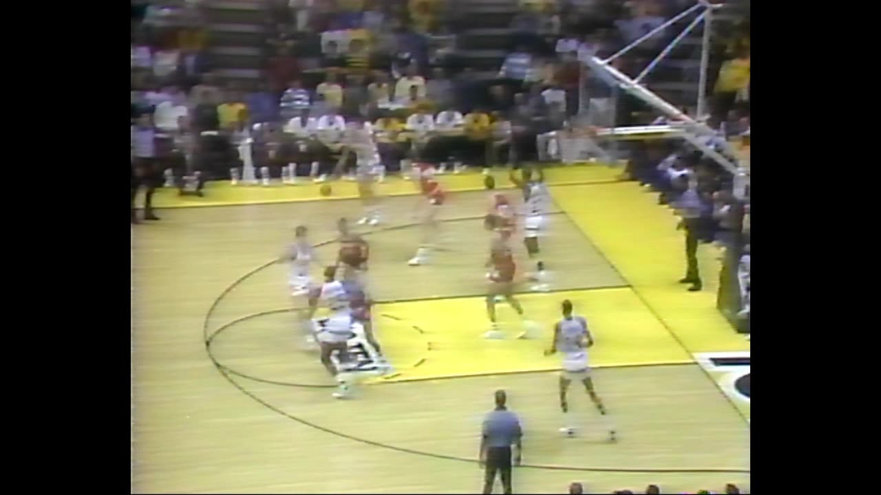 January 22, 1987 - College Basketball: Indiana at Iowa