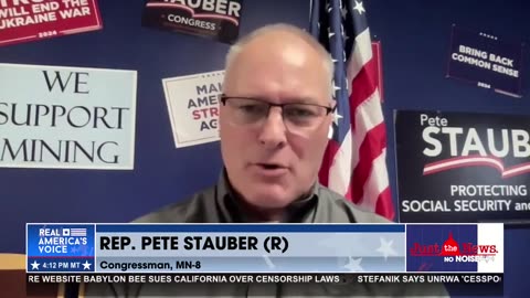 Rep. Pete Stauber: Biden-Harris admin would rather import metals from China than mine on US soil