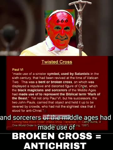 THE BROKEN CRoSS ☦️= 👿