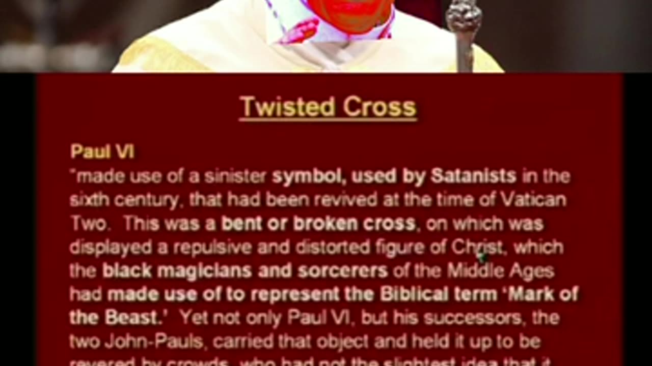 THE BROKEN CRoSS ☦️= 👿