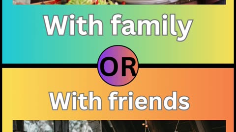 Would You Rather Thanksgiving Edition | Can You Decide?!"