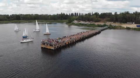 Sailing Regatta Ukraine Pereiaslav City