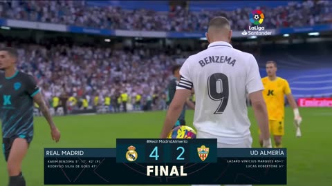 REAL MADRID vs UD ALMERA Highlights