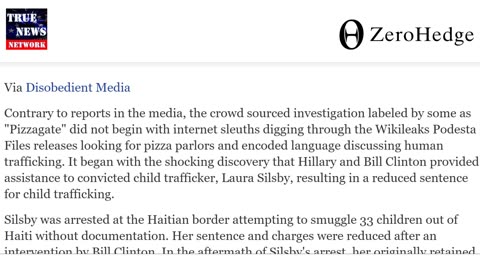 100% Believe PizzaGate After Watching This PedoGate Update Video