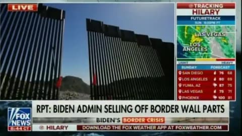 Biden Has Started To Sell Off Materials From Trump's Border Wall