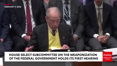 Grassley Details Reports Alleging Hunter And James Biden's Business Ties To CCP-Linked Individuals