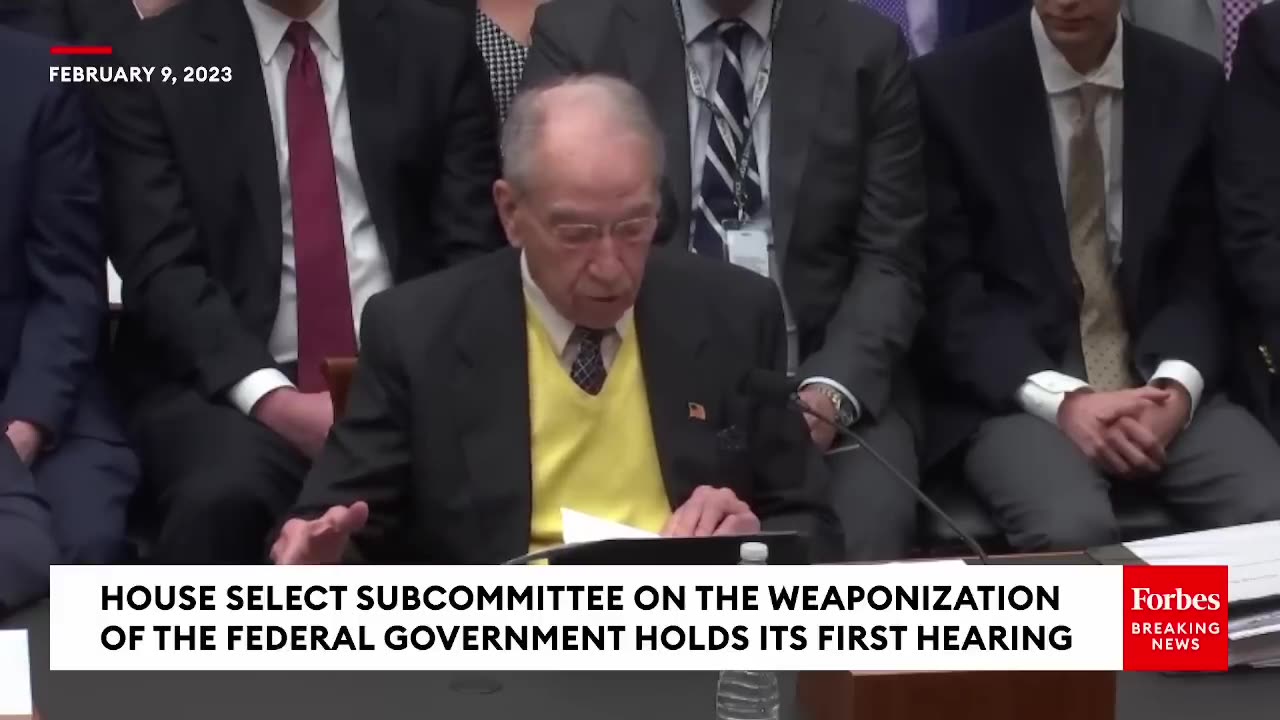Grassley Details Reports Alleging Hunter And James Biden's Business Ties To CCP-Linked Individuals