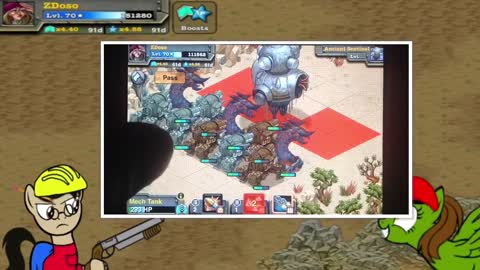 Battlenations (Ancient construction, Ancient sentinel battle) super easy!...