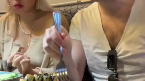 Eating Sushi With a Fork in Front of My Korean Wife!
