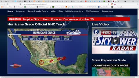 Will Hurricane Henri Hit NYC?*Galactic Treaty Ending*Chaos-Multiple Nations Crossing Taliban Lines*