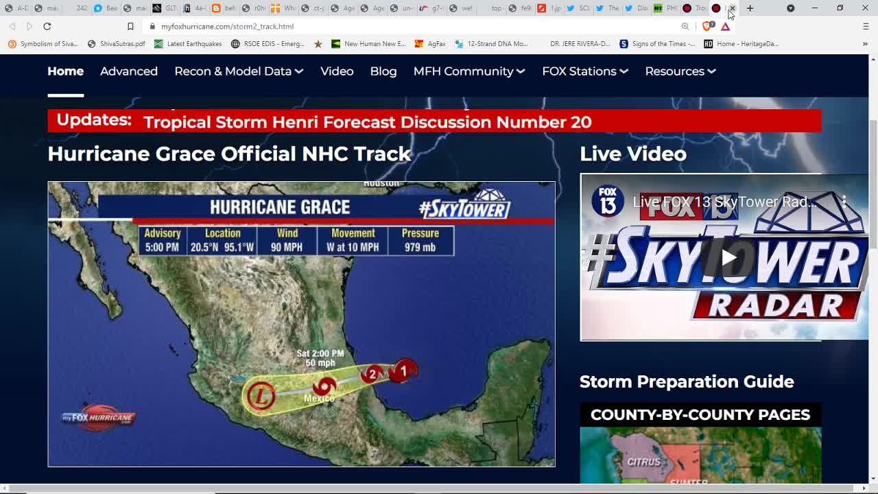 Will Hurricane Henri Hit NYC?*Galactic Treaty Ending*Chaos-Multiple Nations Crossing Taliban Lines*