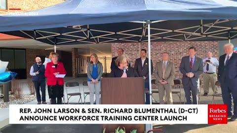 Richard Blumenthal & John Larson Celebrate Launch Of New Connecticut Workforce Training Center