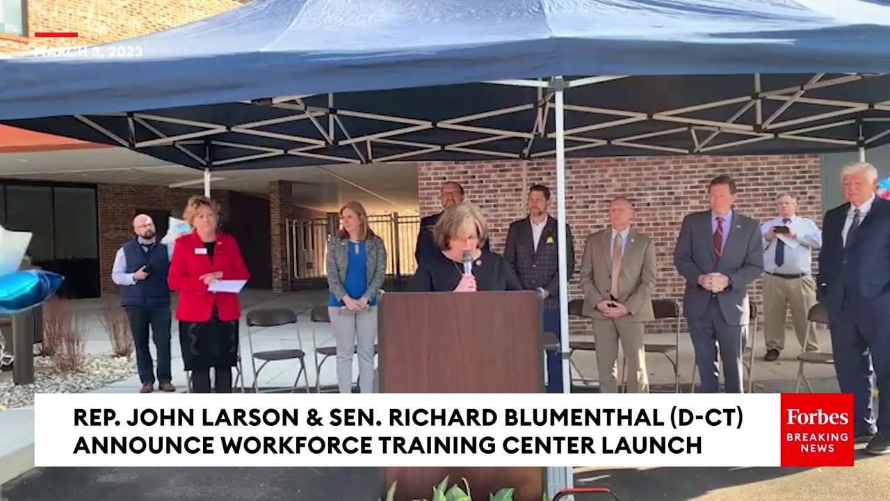 Richard Blumenthal & John Larson Celebrate Launch Of New Connecticut Workforce Training Center