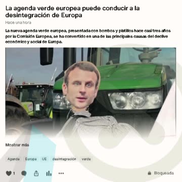 La agenda verde europea puede conducir a la desintegración de Europa