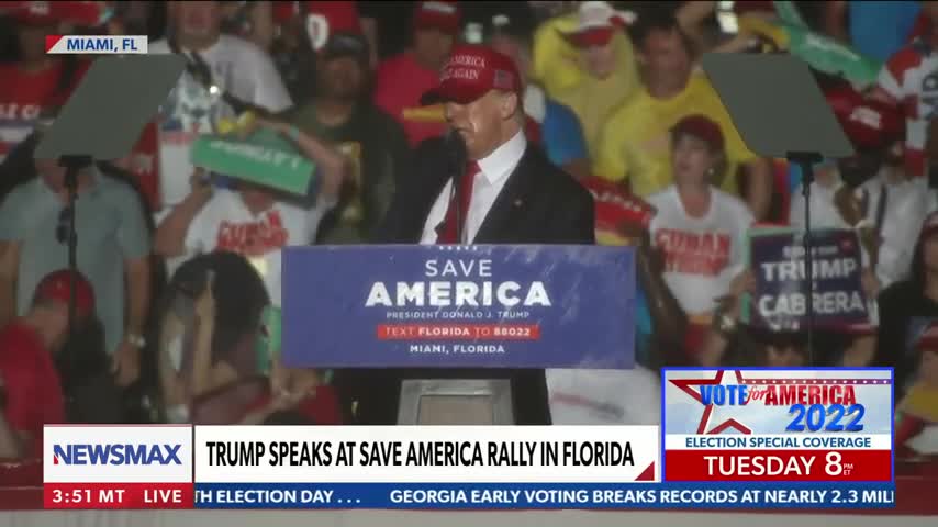 TRUMP: The journey has just begun