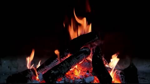 The Beginning of a Beautiful day with Piano Music and Fireplace